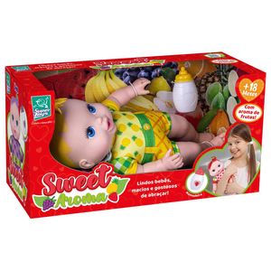 Boneca Sweet Aroma Abacaxi Super Toys