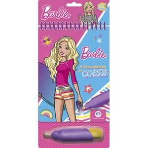 Livro Aquabook Ciranda Cultural Barbie - Descoberta das Cores
