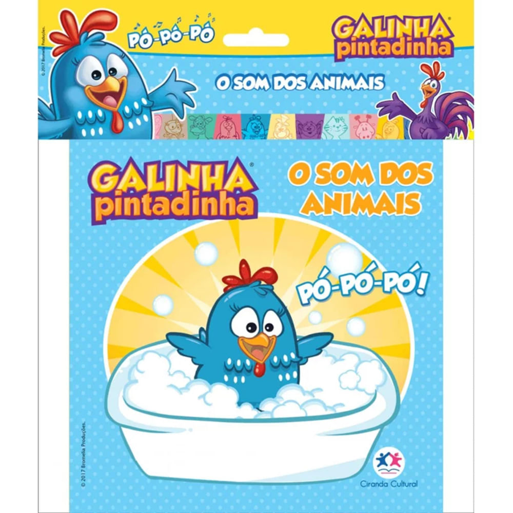 Galinha pintadinha - baralho - jogo das cores - Copag 2017 - Jogo