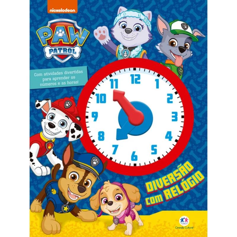 livro-ciranda-cultural-patrulha-canina-diversao-com-relogio