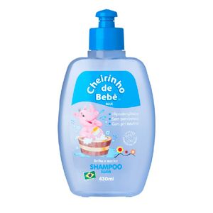Shampoo Cheirinho de Bebê Blue 430 ml