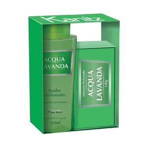 Kit Deo Colônia Kanitz Acqua Lavanda 310ml+Sabonete 140g