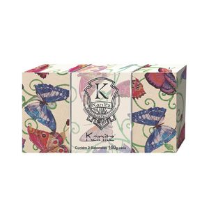 Estojo Sabonete Kanitz Butterfly Soap 2x160g