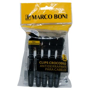 Clips para Cabelo Marco Boni Crocodilo Antiderrapante