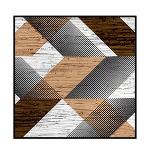 Quadro Geométrico B Art Absoluta  60x60 cm