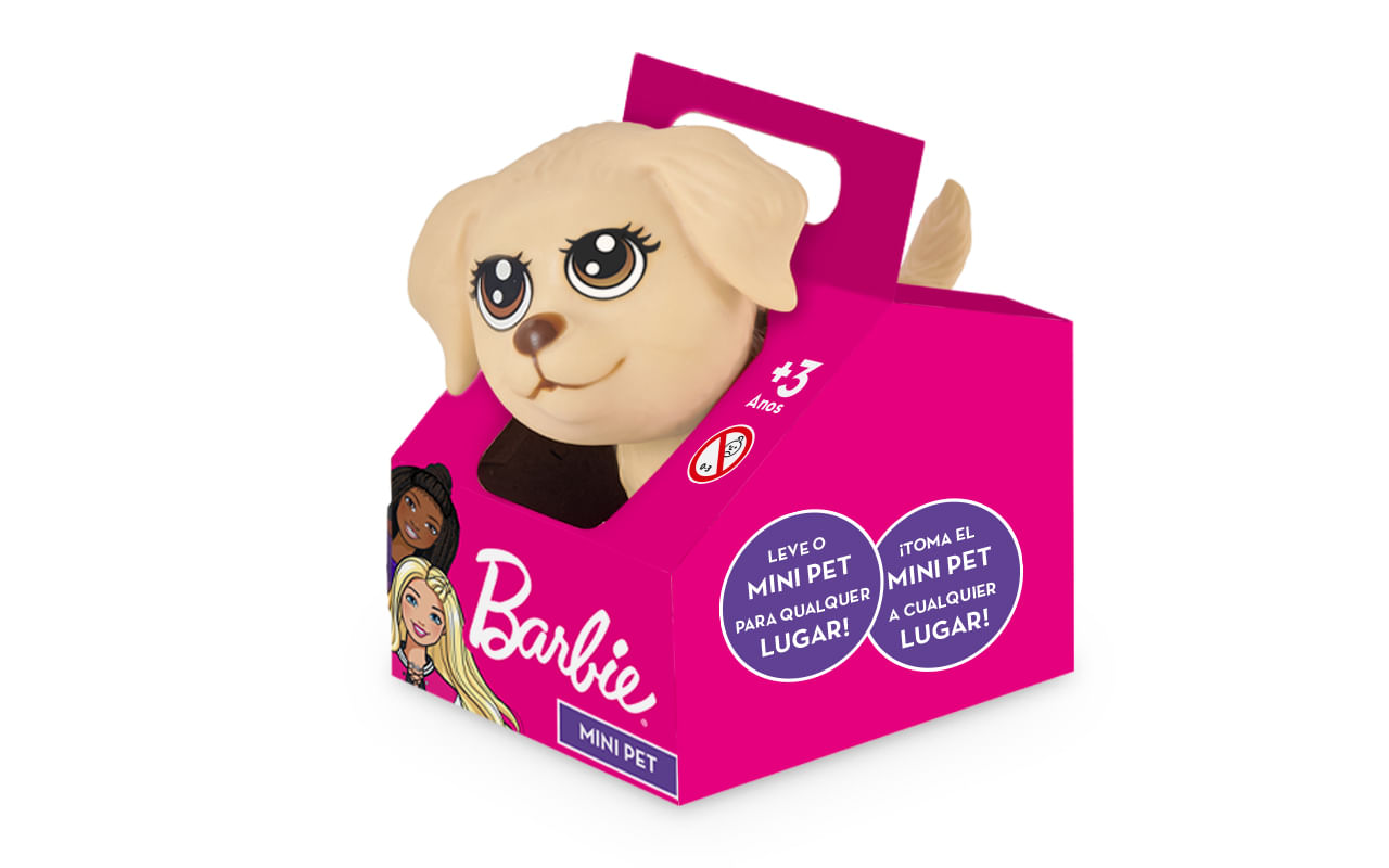 Honey na Casinha - Mini Pets da Barbie® - Mattel™ - Loja da Pupee