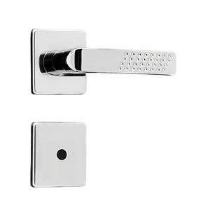 Conjunto Fechadura Banheiro 1700 Class Cromado - Silvana