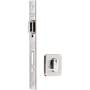 Conjunto Fechadura Pivotante 1700 Inox Polido - Silvana
