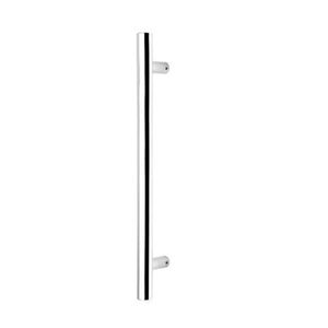 Puxador Porta Tubular 800 mm Inox Polico - Silvana