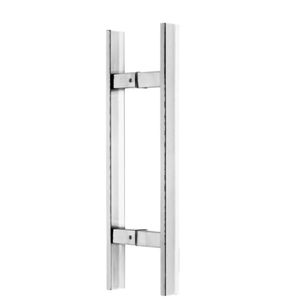 Puxador Porta Reto 1000mm Inox Polico - Silvana