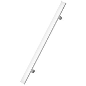 Puxador Porta Reto 600mm Inox Polico - Silvana