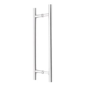 Puxador Porta Tubular 1000 mm Inox Escovado - Silvana