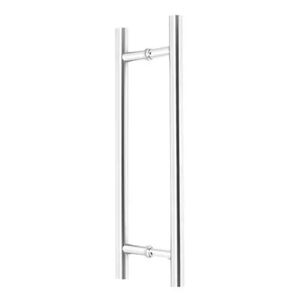 Puxador Porta Tubular 800 mm Inox Escovado - Silvana