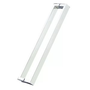 Puxador Porta Retangular 800 mm Inox Polico - Silvana