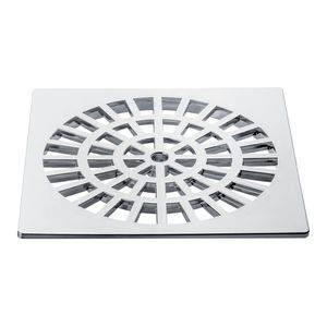 Grelha Herc para Caixa Sifonada de 150 mm Quadrada - Cromado