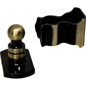 Prendedor de Porta Universal Aço Oxidado - Silvana