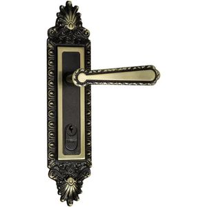 Conjunto Fechadura Externa 1500 Alavanca Oxidado - Silvana