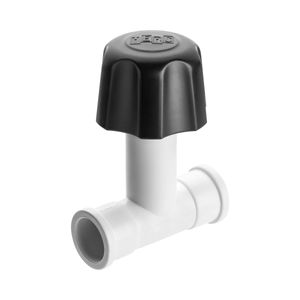 Registro de Pressão Soldável Herc Tradicional 20 mm - Branco e Preto