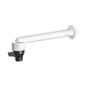 Torneira de Cozinha Herc 18 cm com Alavanca 1/2 - Branca e Preta