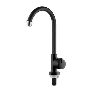 Torneira de Mesa Herc Elba com Bica Móvel - Preta