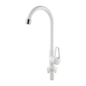 Torneira de Mesa Herc Quartzo com Bica Móvel - Branca