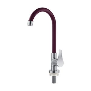 Torneira de Mesa Herc Twist Color com Bica Móvel - Roxa