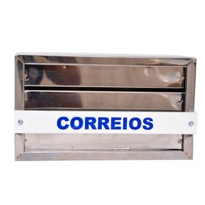 Porta Carta Telhaluz para Grade Inox Grande