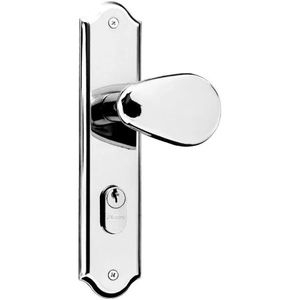 Conjunto Fechadura Externa 1100 Golf Cromado - Silvana