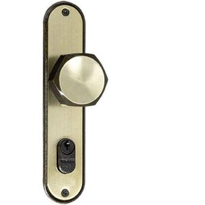 Conjunto Fechadura Externa 1200 Bola Oxidado - Silvana