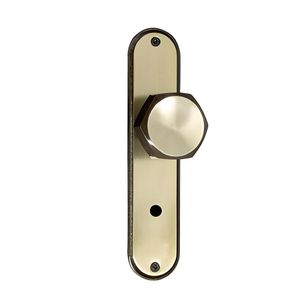 Conjunto Fechadura Banheiro 1200 Bola Oxidado - Silvana