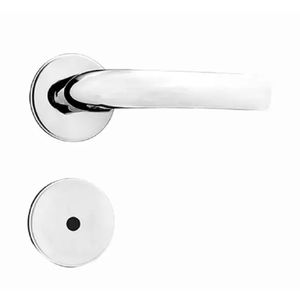 Conjunto Fechadura Banheiro 1400 Viena Cromado - Silvana