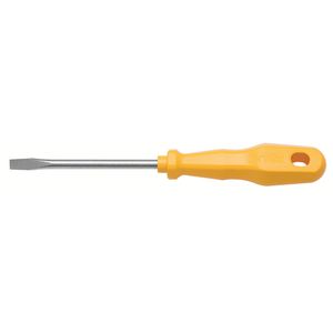 Chave de Fenda Tramontina 1/4x4" com Ponta Chata Yellow