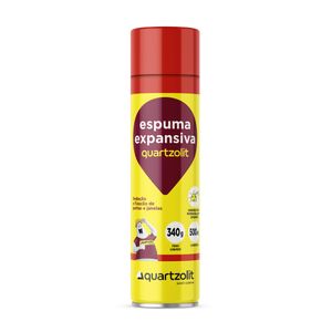 Espuma Expansiva Quartzolit 500 ml - Âmbar
