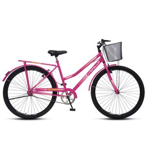 Bicicleta Colli Fort Aro 26 com Freio  V-Break - Rosa Neon