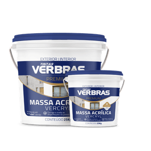 Massa Vercryl Acrílica – 25 kg