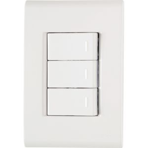 Interruptor Tramontina Simples 10 A 250 V - Liz Branco