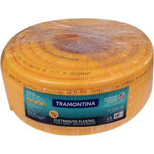 Eletroduto Corrugado Leve Flexível DN20 1/2" Tramontina 50 metros
