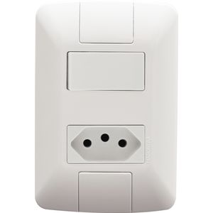 Conjunto Tramontina Aria Interruptor Simples 6 A + T 2 P + T 10 A