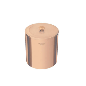 Lixeira Tramontina em Aço Inox com Revestimento Especial a Base de Verniz Rose - 5 Litros