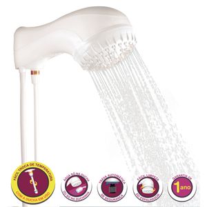 Ducha Elétrica Tramontina 220 V 6500 W - Branco