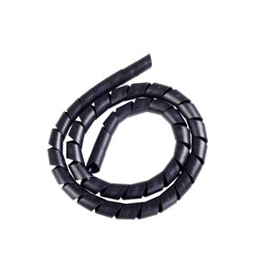 Tubo Tramontina Espiral 1/2" Preto 1 metro