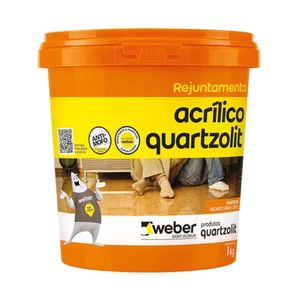 Rejunte Quartzolit Acrílico Cinza Ártico 1 Kg