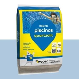 Rejunte Quartzolit Piscina Azul Celeste 5 Kg