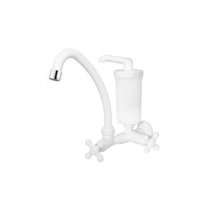 Torneira Viqua Marujá Bica Móvel com Purificador 1/2 - Branco