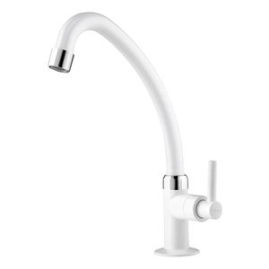 Torneira Viqua Laguna Bica Móvel 1/2 - Branco