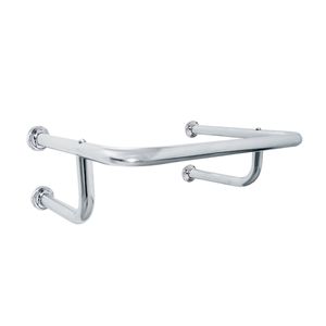 Barra Sicmol Apoio Sanitário U Alumínio – 68 x 22 x 48 cm