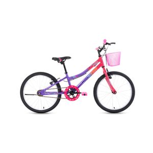 Bicicleta Bixy Aro 20 - Rosa Perola e Roxo