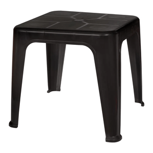 Mesa Plastex de Apoio Areia Dourada - Preta