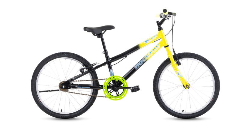 bicicleta-zum-aro-20-amarelo e preto
