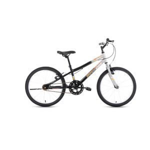 Bicicleta Zum Aro 20 - Inox e Preto